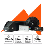 Kit de conversión eléctrica 300w 8.8ah 36v