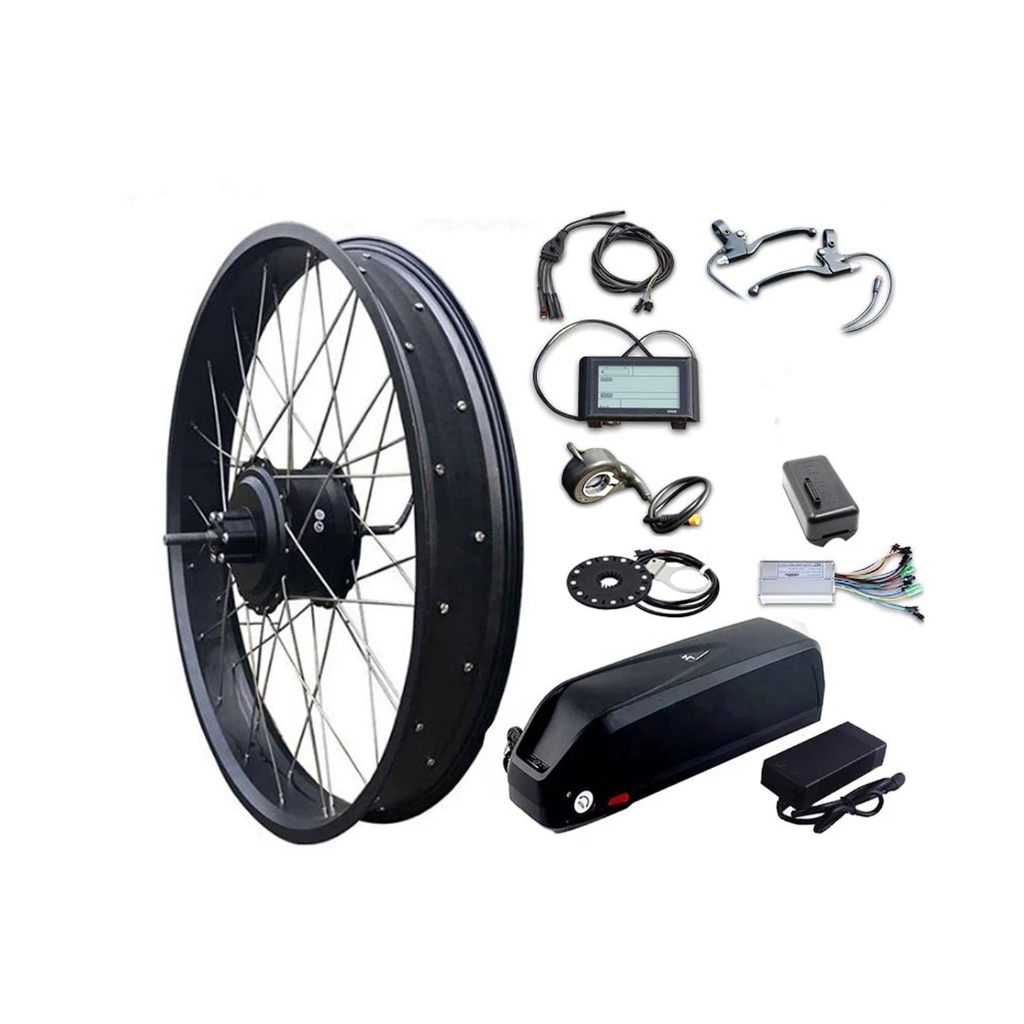 Kit de conversión eléctrica para Fat bike 750w 12.8ah 48v